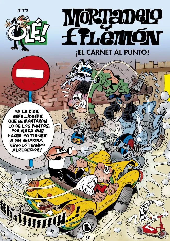 OLE MORTADELO VOL 173: EL CARNET AL PUNTO