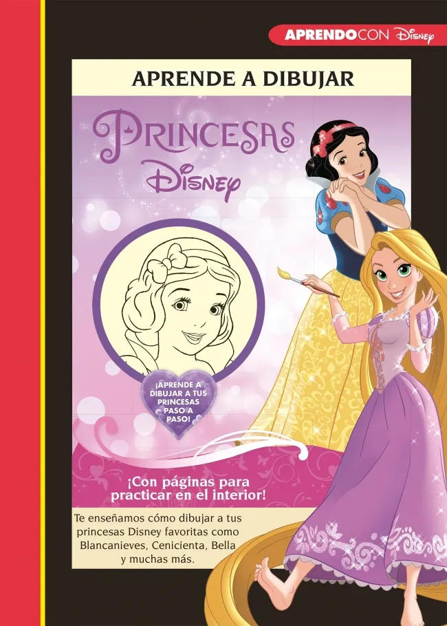 APRENDE A DIBUJAR PRINCESAS DISNEY
