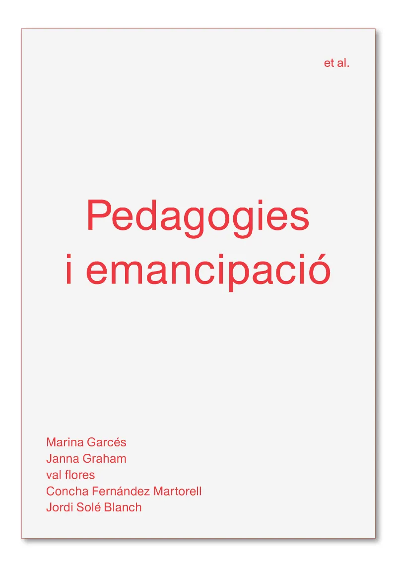 PEDAGOGIES I EMANCIPACIO
