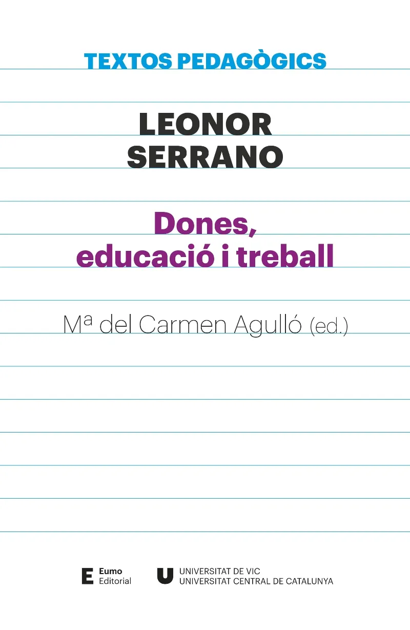 LEONOR SERRANO - DONES EDUCACIO I TREBALL -