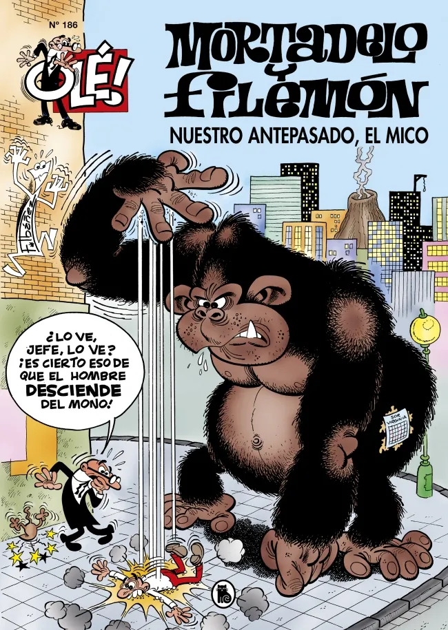 OLE MORTADELO VOL 186: NUESTRO ANTEPASADO EL MICO