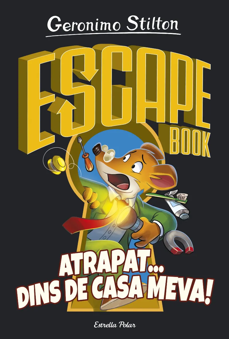 GERONIMO STILTON ESCAPE BOOK: ATRAPAT DINS DE CASA MEVA
