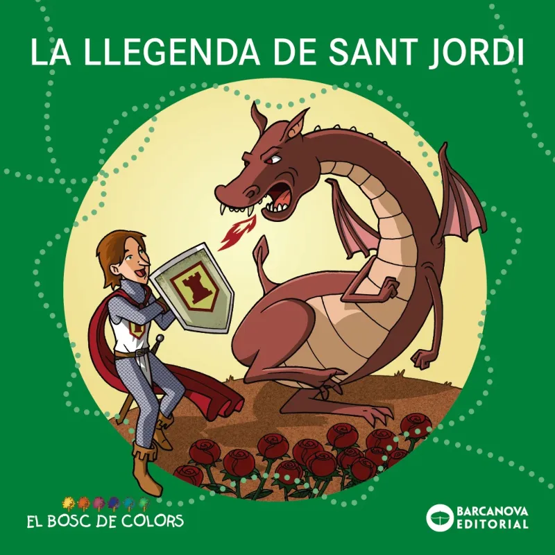 LA LLEGENDA DE SANT JORDI (LLETRA PAL /LLETRA LLIGADA)
