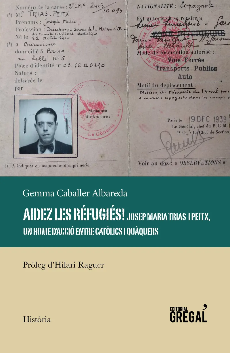 AIDEZ LES REFUGIES! JOSEP MARIA TRIAS I PEITX