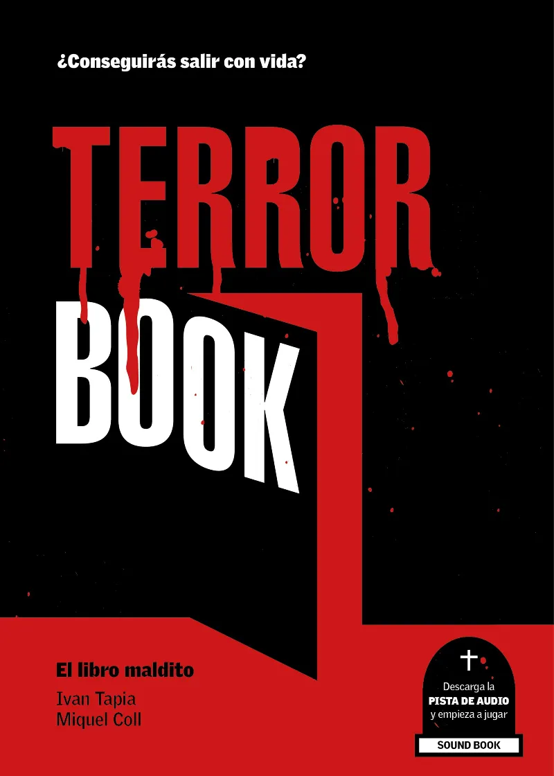 TERROR BOOK - DESCUBRER EL PRIMER SOUND BOOK - ¨CONSEGUIRAS SALIR CON VIDA?