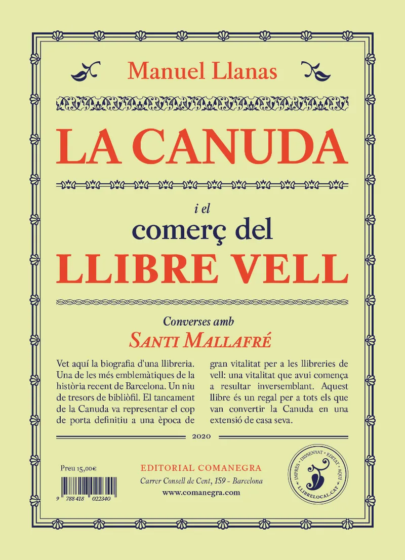 CANUDA I EL COMERÇ DEL LLIBRE VELL, LA