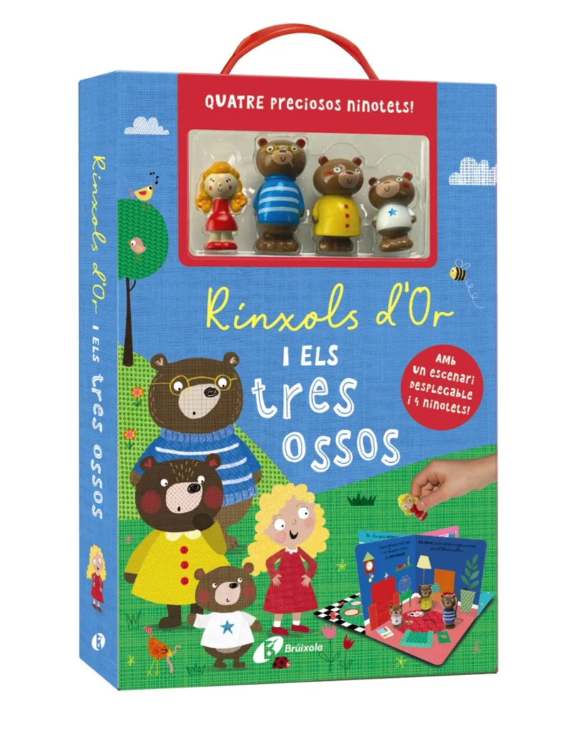 RINXOLS D'OR I ELS TRES OSSOS - DESPLEGABLE AMB NINOTS