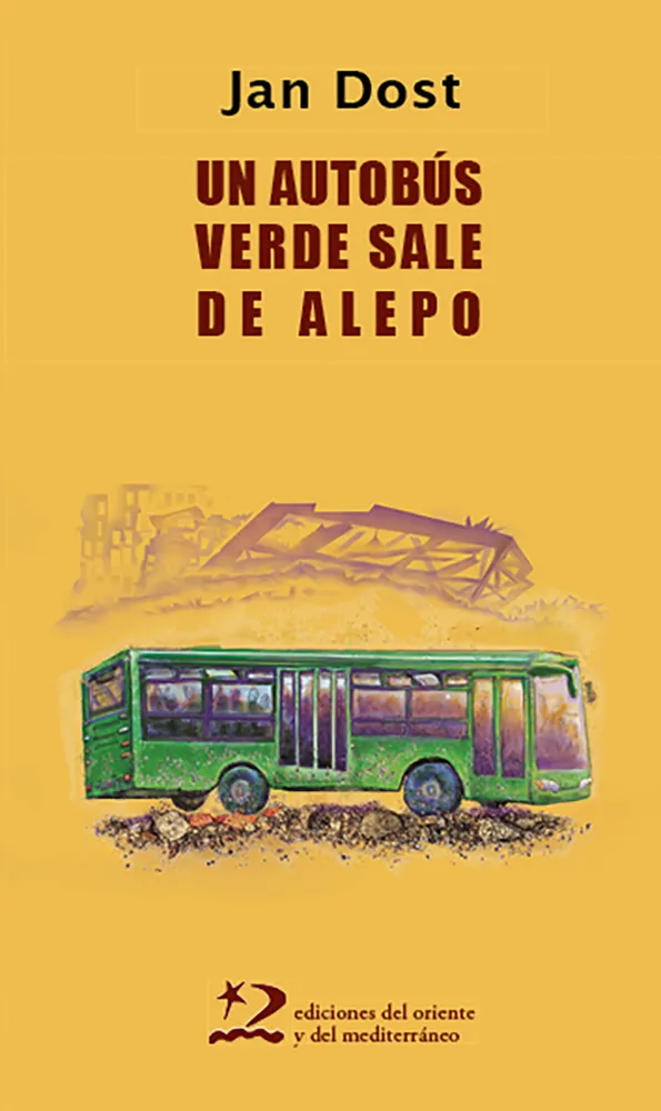AUTOBUS VERDE SALE DE ALEPO,UN