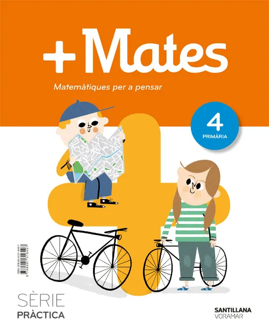 MATE+ SERIE PRACTICA MATEMATIQUES PER A PENSAR 4 PRIMARIA