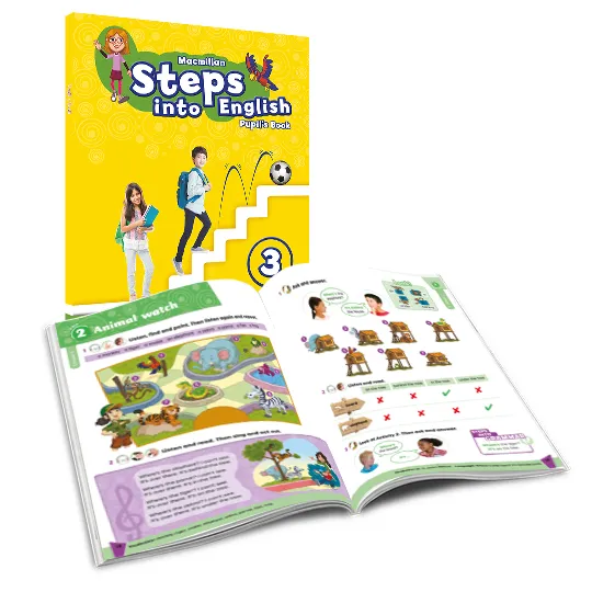 STEPS INTO ENGLISH 3 PB