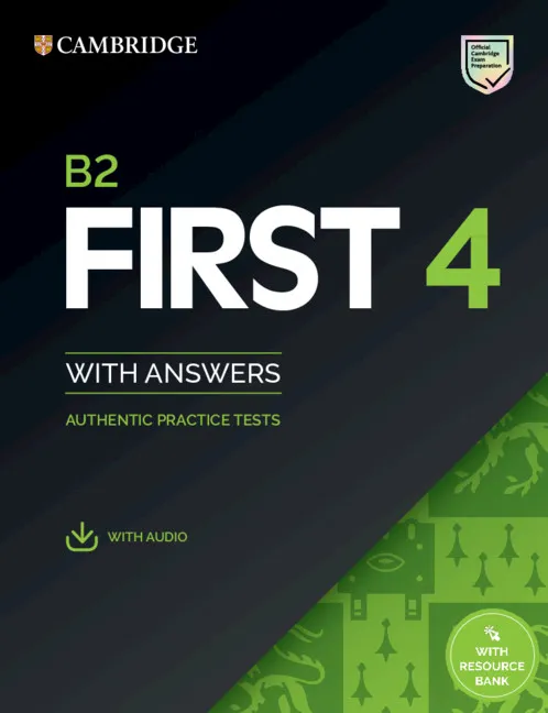 FC CAMBRIDGE FCE PRACTICE TEST 4 STUDENT'S BOOK WITH ANSWERS WITH AUDIO WITH RESOURCE BANK