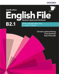 ENGLISH FILE B2.1 SB + WB WITH KEY 4ED