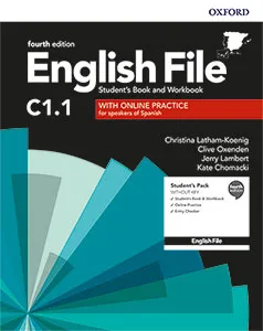 ENGLISH FILE C1.1 SB + WB WITHOUT KEY KEY 4ED