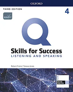 Q SKILLS 4 LISTENING AND SPEAKING SPLIT STUDENT BOOK PACK 3ED
