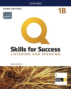 Q SKILLS 1 LISTENING AND SPEAKING SPLIT STUDENT BOOK PACK SPLIT B 3ED