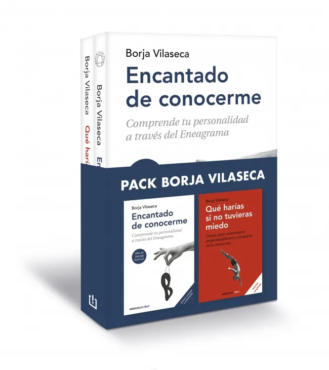 PACK BORJA VILASECA-BOLSILLO: ENCANTADO DE CONOCERME /QUE HARIAS SI NO TUBIERAS MIEDO