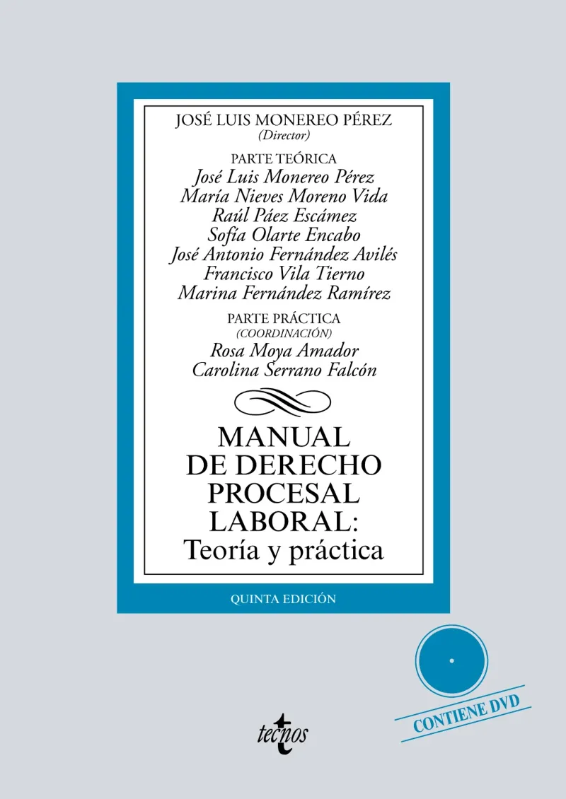 MANUAL DE DERECHO PROCESAL LABORAL