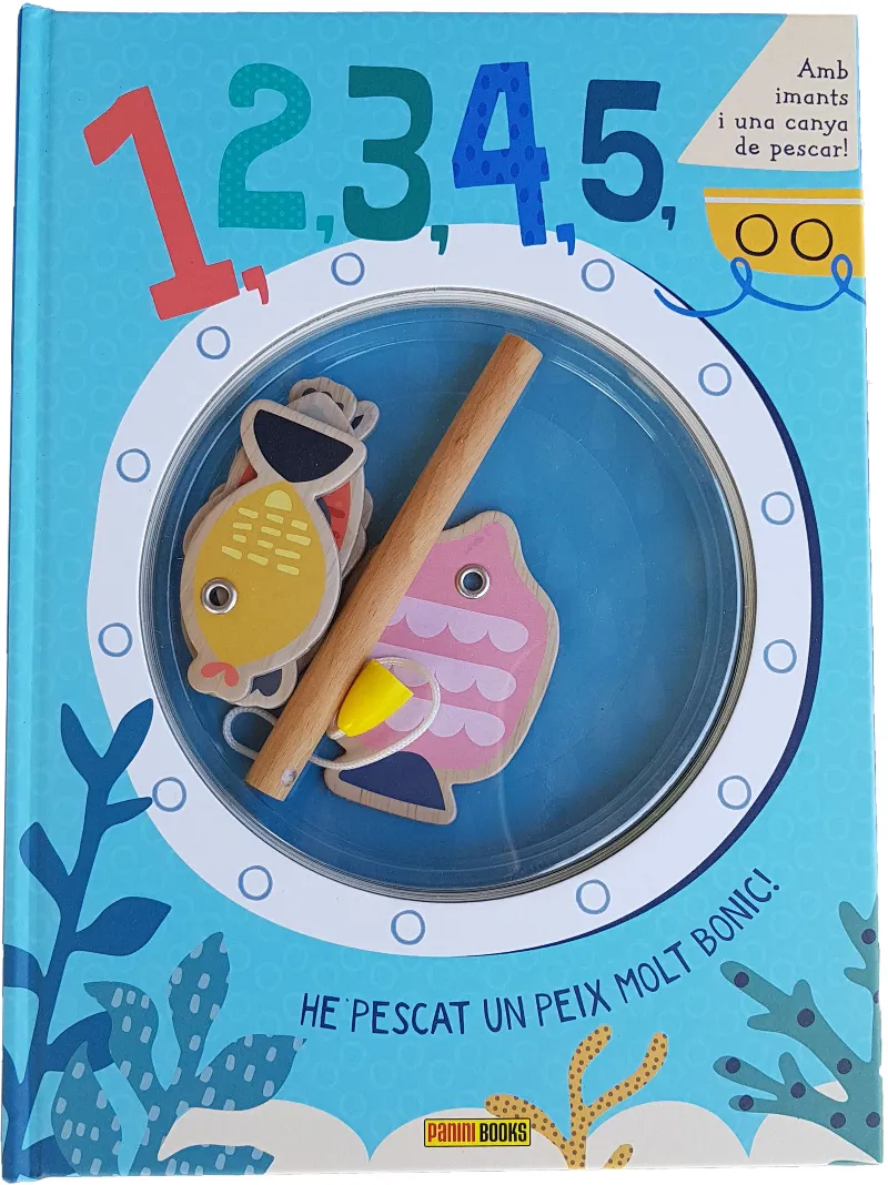 12345 HE PESCAT UN PEIX MOLT BONIC -AMB IMANS I UNA CANYA DE PESCAR-