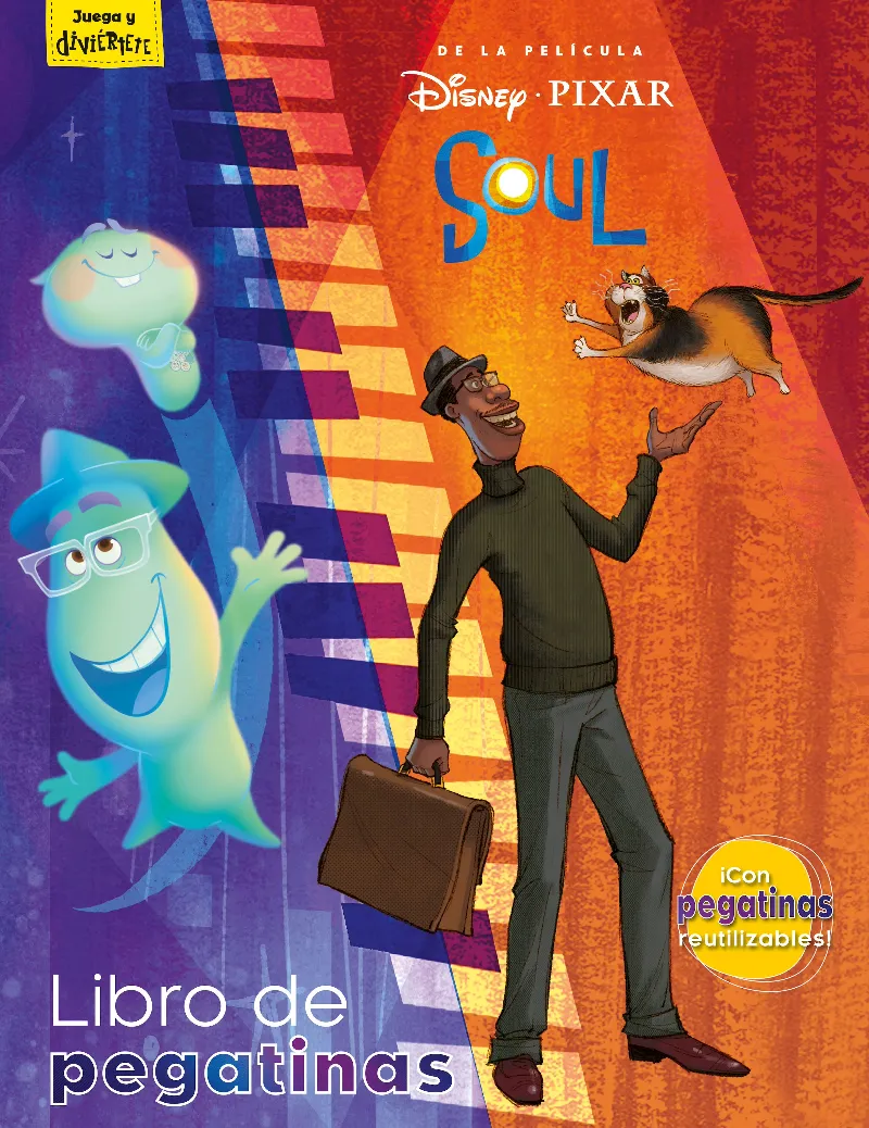 SOUL LIBRO DE PEGATINAS - DE LA PELICULA DE PIXAR -