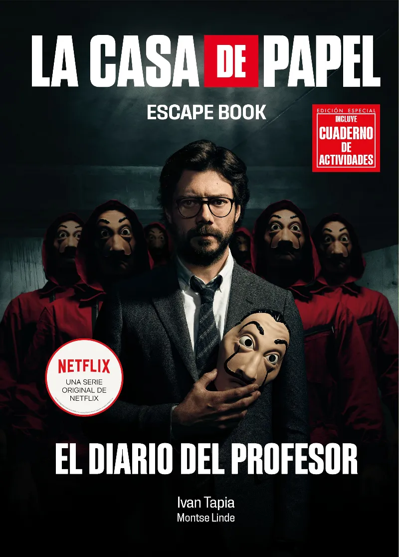 CASA DE PAPEL ESCAPE BOOK, LA - EL DIARIO DEL PROFESOR -