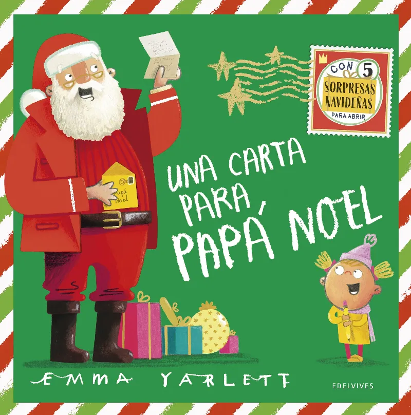 UNA CARTA PARA PAPÁ NOEL -A PARTIR DE 3 AÑOS - INCLUYE 5 CARTAS