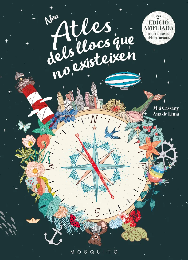 NOU ATLES DELS LLOCS QUE NO EXISTEIXEN - EDICIO AMPLAIDA AMB 4 NOVES IL.LUSTRACIONS -
