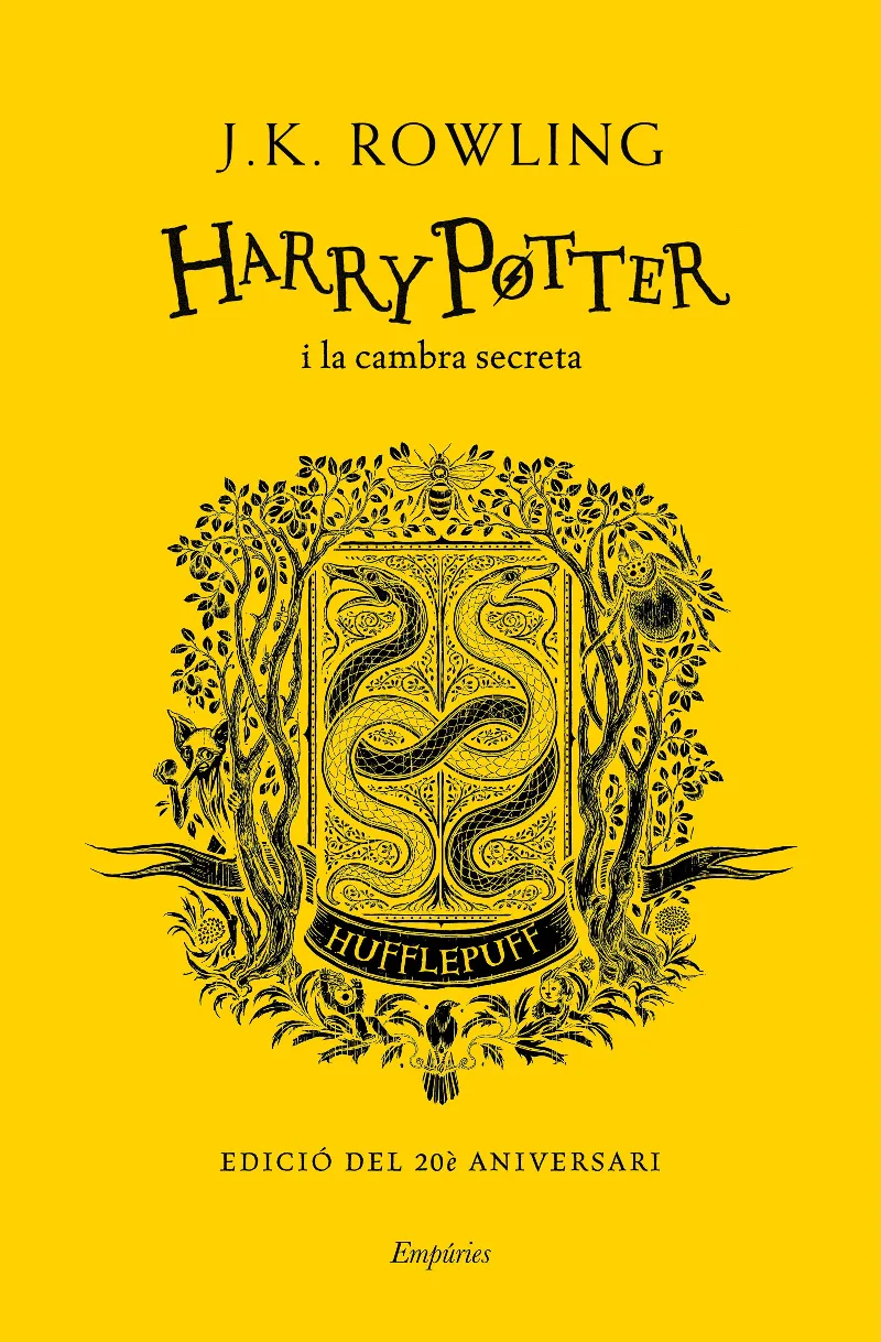 HARRY POTTER I LA CAMBRA SECRETA - HUFFLEPUFF -