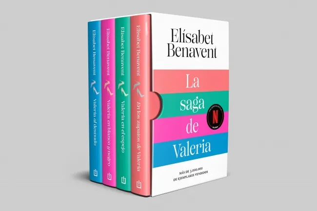 LA SAGA DE VALERIA (ESTUCHE 4 VOLUMENES EN BOLSILLO)