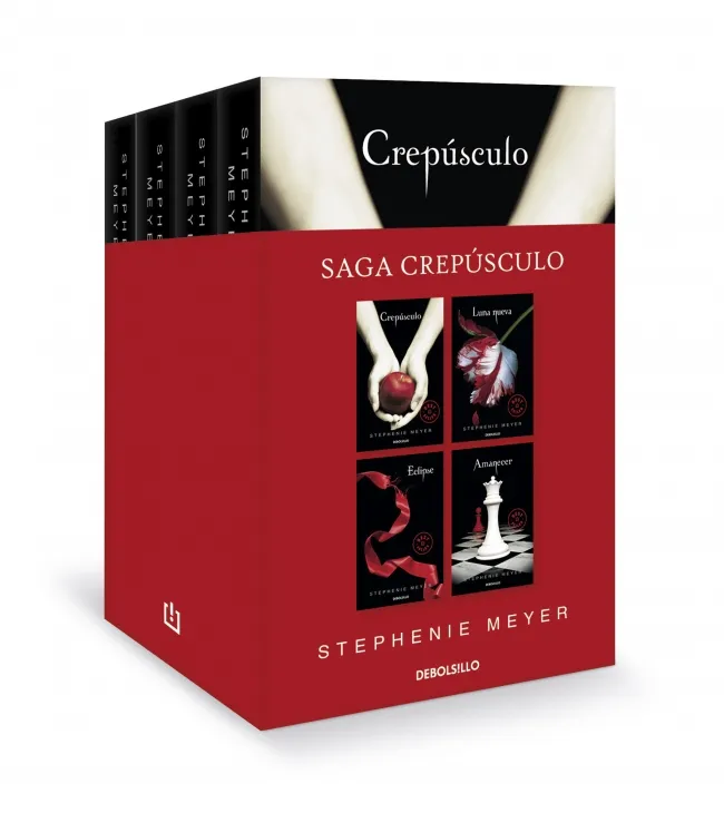 SAGA CREPÚSCULO (EDICIÓN PACK CON: CREPÚSCULO | LUNA NUEVA | ECLIPSE | AMANECER)