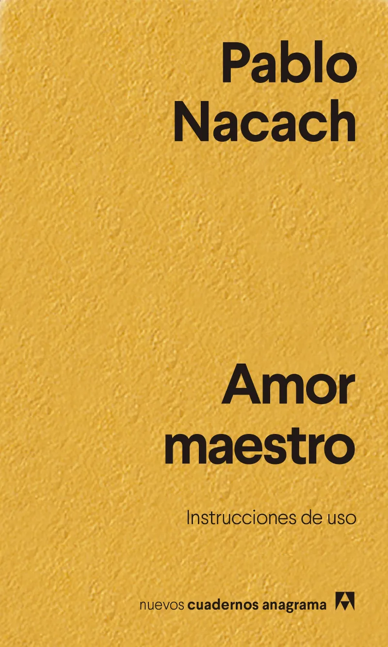 AMOR MAESTRO - INSTRUCCIONES DE USO -