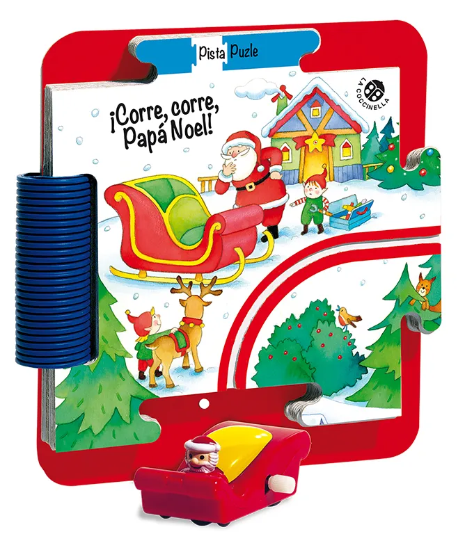 CORRE CORRE PAPA NOEL -PISTA PUZLE- AMB TRINEU
