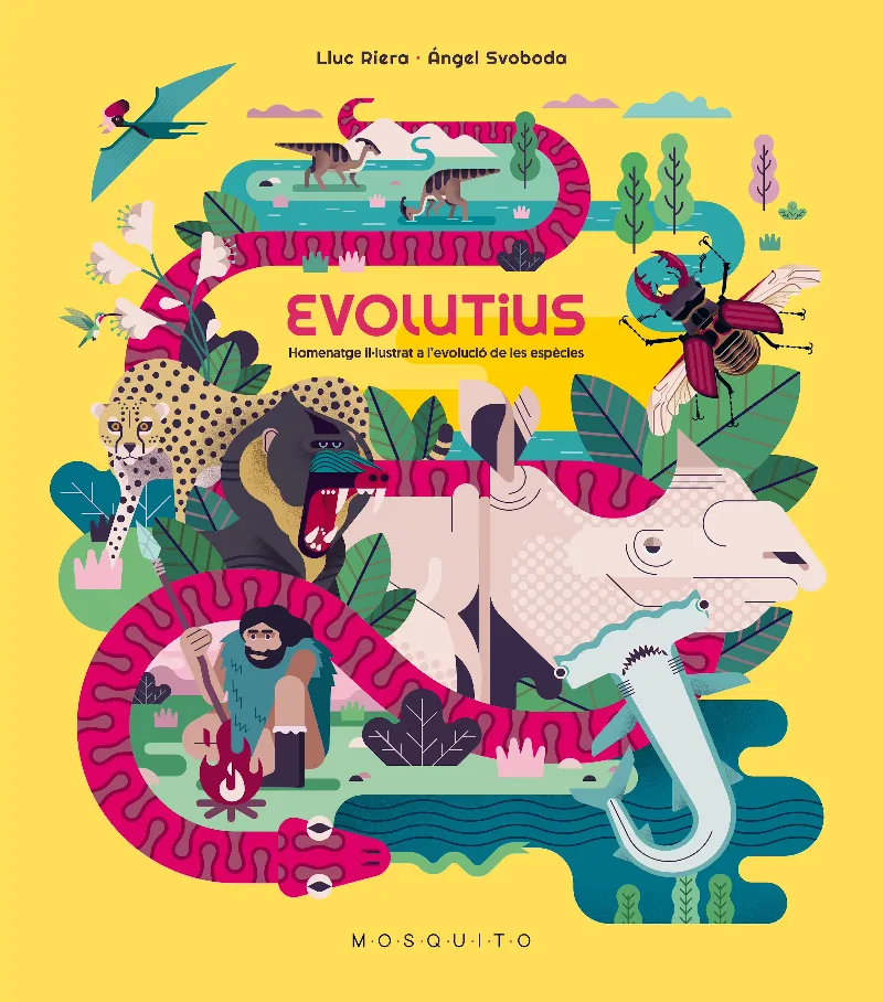 EVOLUTIUS - HOMENATGE IL.LUSTRAT A L'EVOLUCIO DE LES ESPECIES -