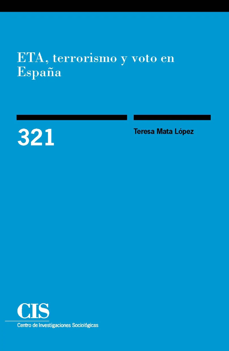 ETA TERRORIMO Y VOTO EN ESPAÑA