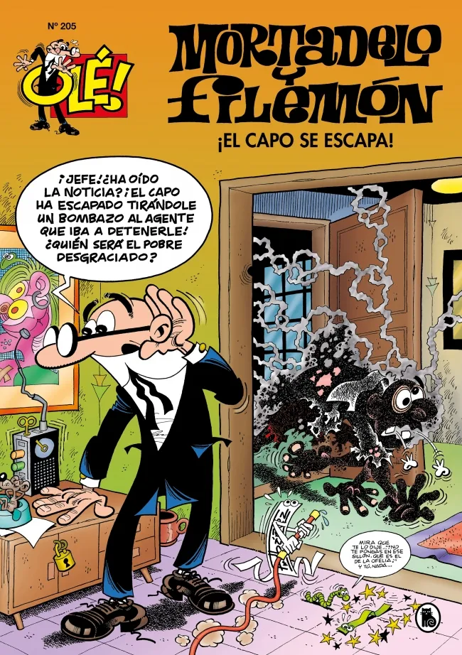¡EL CAPO SE ESCAPA! (OLÉ! MORTADELO 205)