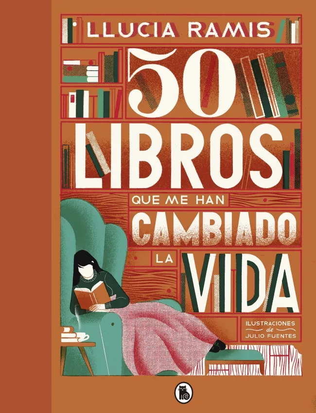 50 LIBROS QUE ME HAN CAMBIADO LA VIDA - ILUSTRADO POR JULIO FUENTES -