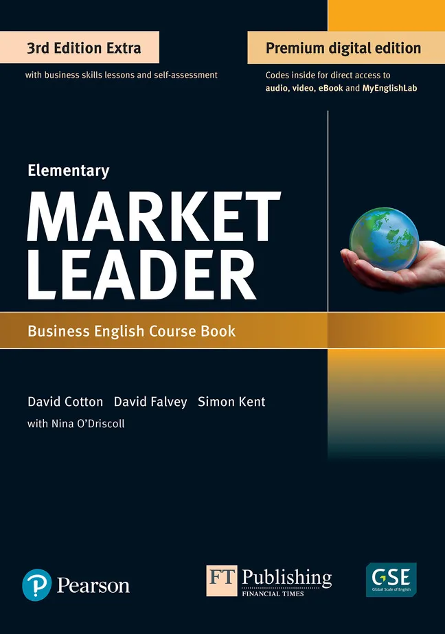 MARKET LEADER 3E EXTRA ELEMENTARY COURSE BOOK, EBOOK, QR, MEL & DVD PACK