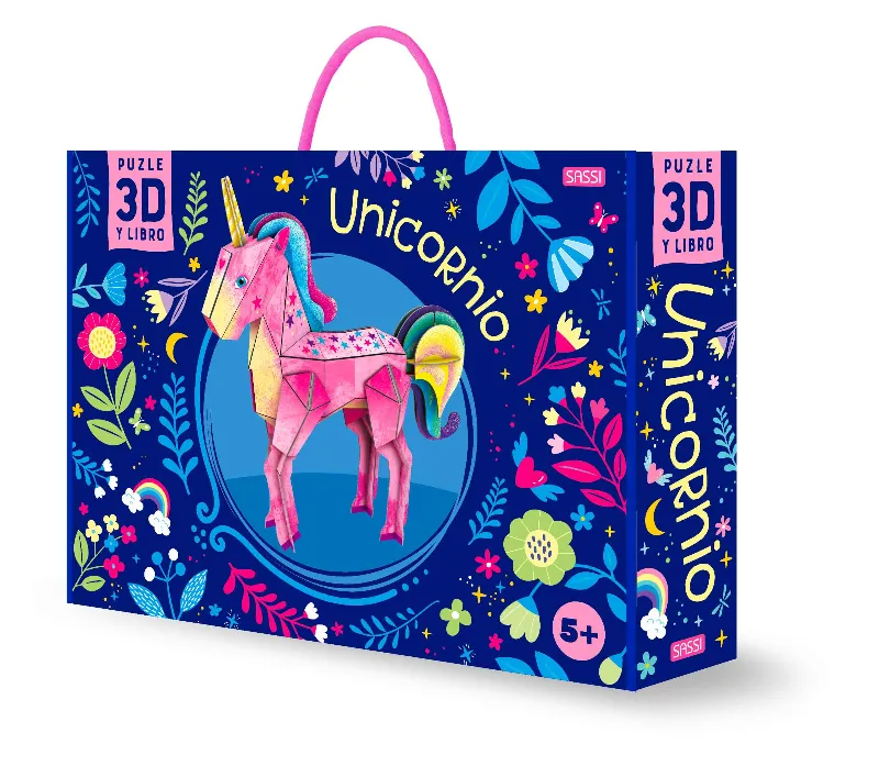 UNICORNIO 3D -PUZLE + LIBRO-