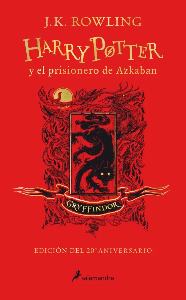 HARRY POTTER Y EL PRISIONERO DE AZKABAN - GRYFFINDOR - VERMELL