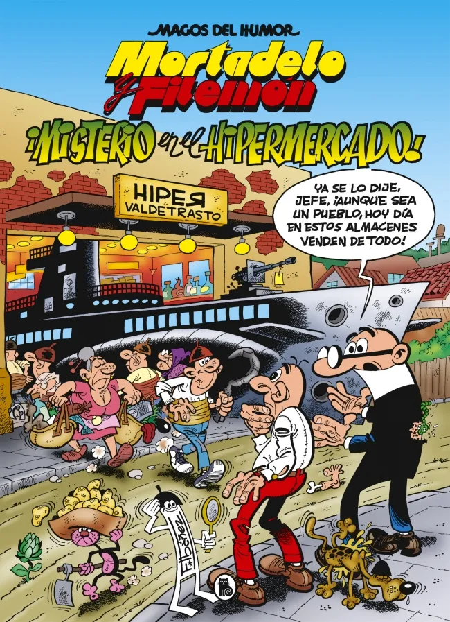 MAGOS DEL HUMOR VOL 205: MORTADELO Y FILEMON