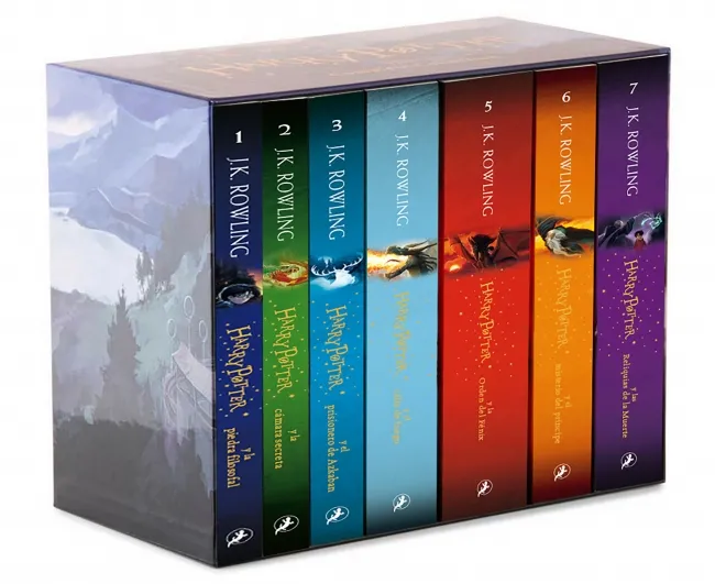 HARRY POTTER -PACK BOLSILLO 7 TITULOS-