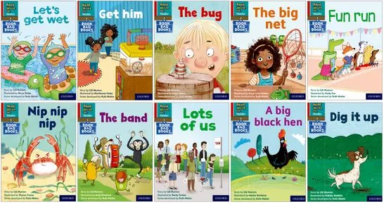 RWI RED DITTY BAG BOOKS PK 10 MIX