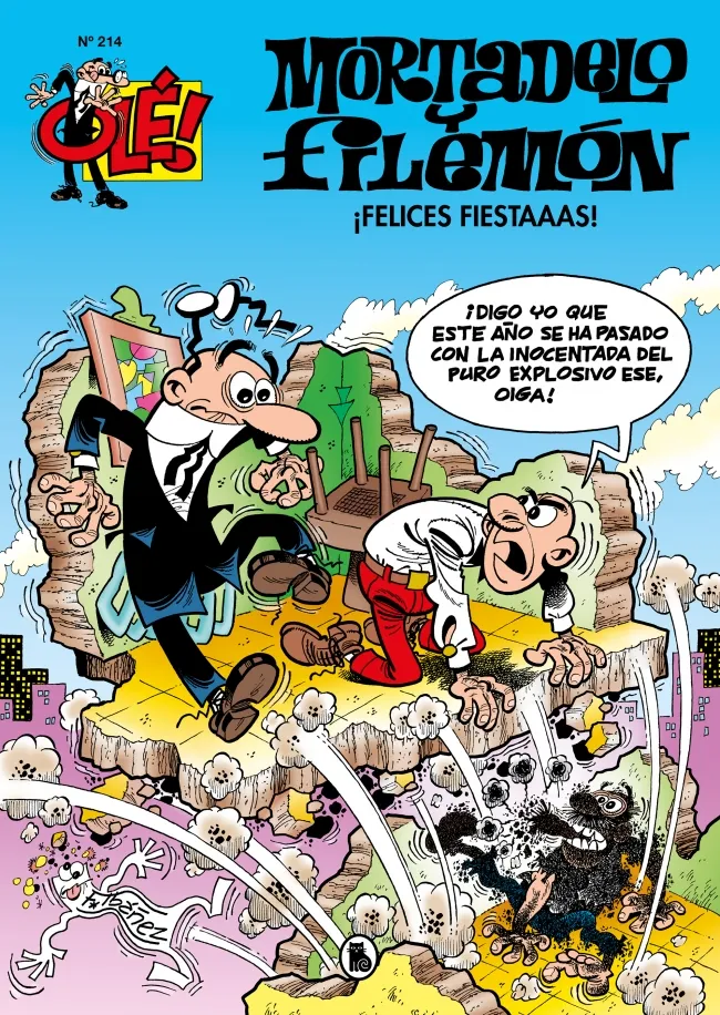 OLE MORTADELO Y FILEMON VOL 214 ­FELICES FIESTAAAS!