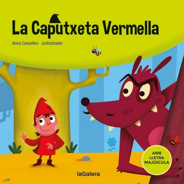 CAPUTXETA VERMELLA -LLETRA MAJUSCULA- CARTRO