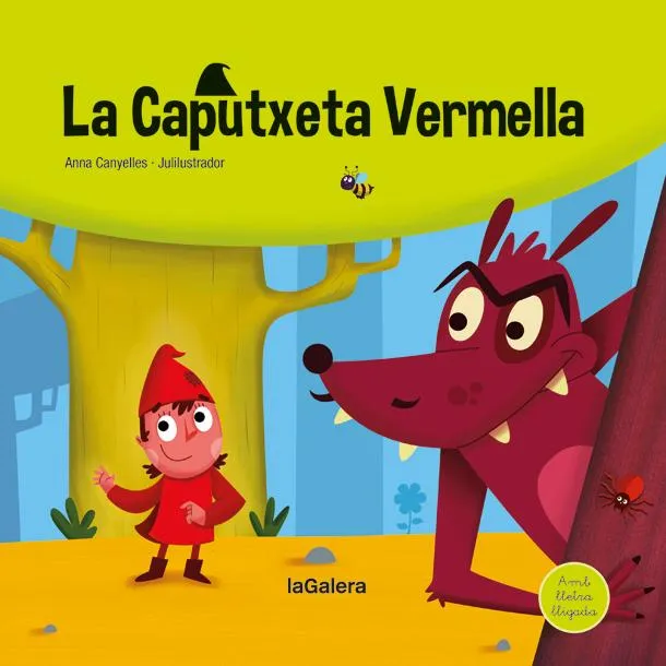CAPUTXETA VERMELLA, LA -LLETRA LLIGADA-