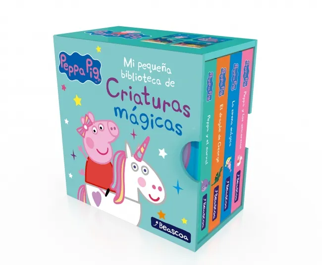 PEPPA PIG -MI PEQUEÑA BIBLIOTECA DE CRIATURAS MAGICAS- -CAPSA PETITA-