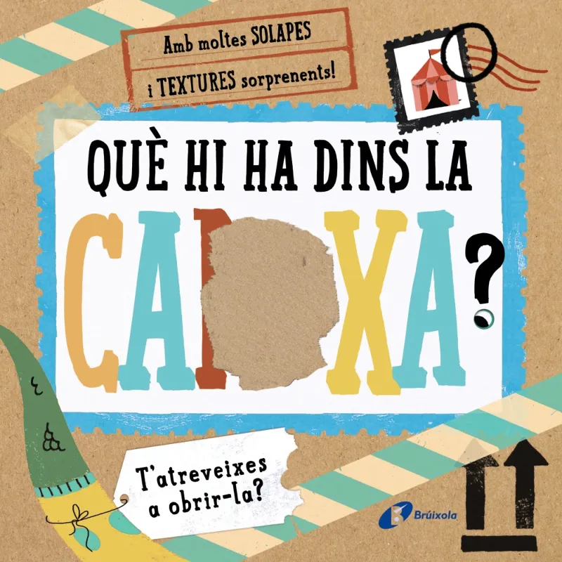 QUE HI HA DINS LA CAIXA -AMB SOLAPES I TEXTURES-