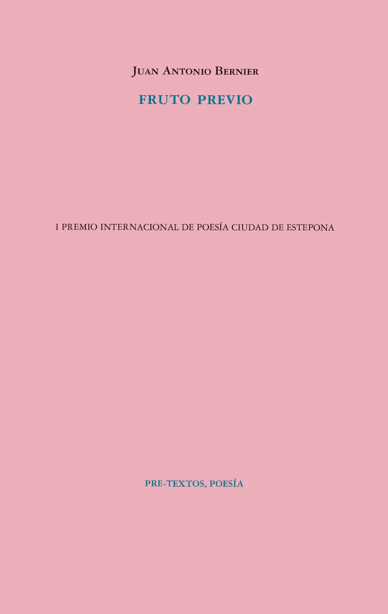 FRUTO PREVIO