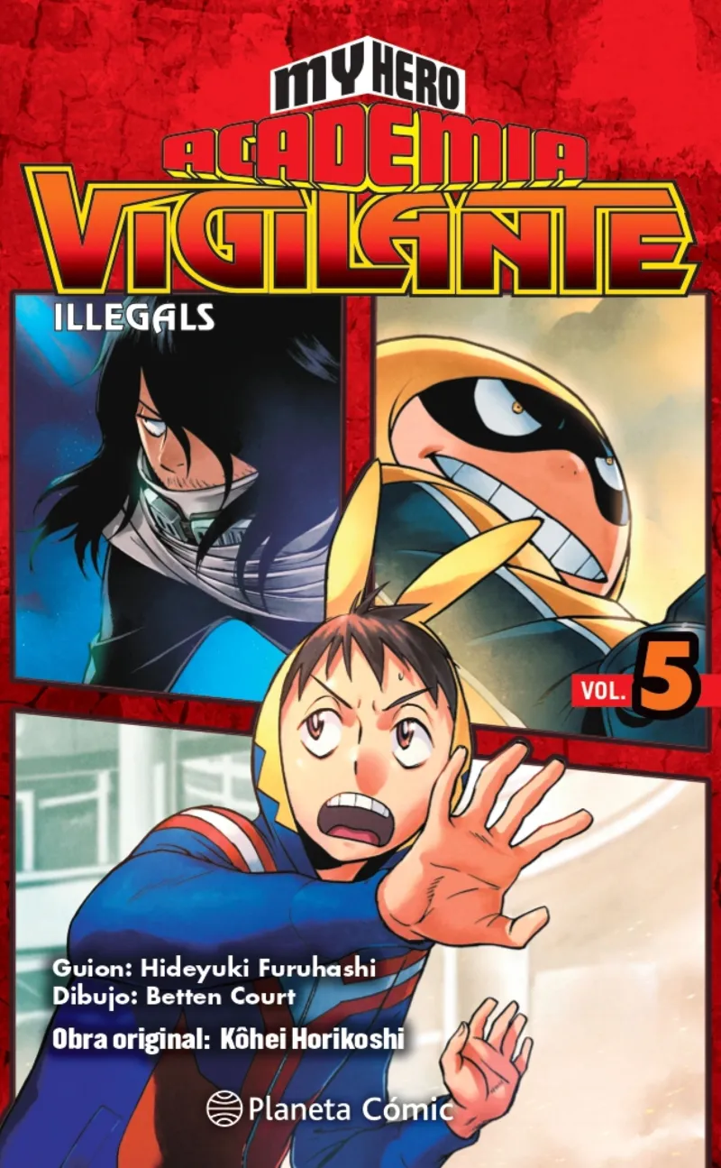 MY HERO ACADEMIA VIGILANTE ILLEGALS Nº 05/15