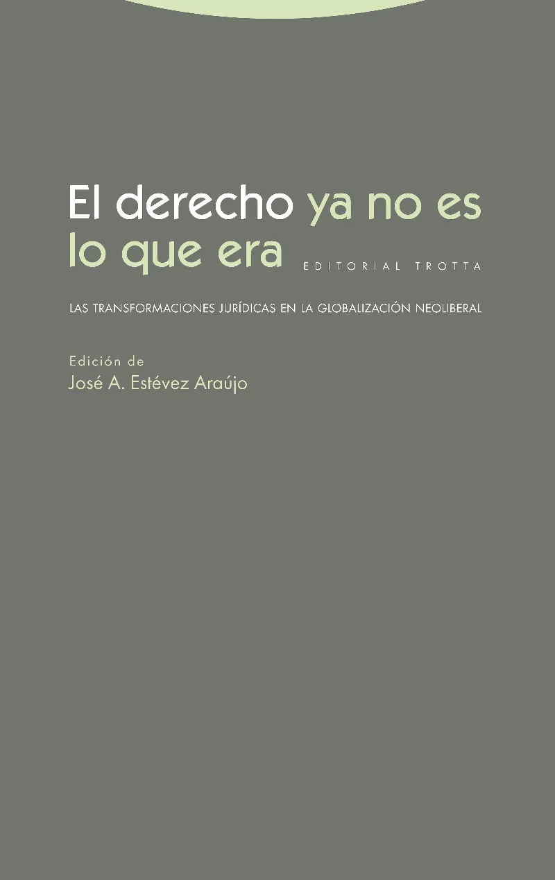 DERECHO YA NO ES LO QUE ERA, EL