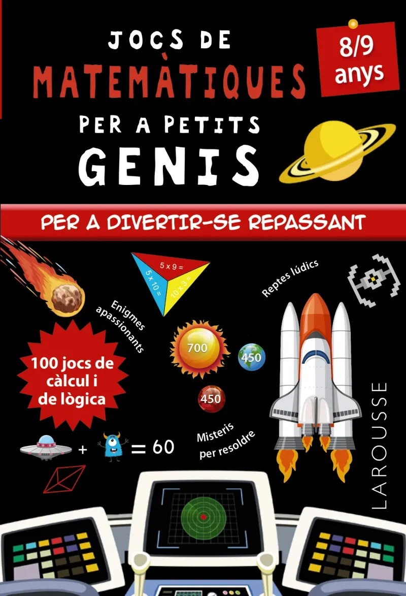 JOCS DE MATEMATIQUES PER A PETITS GENIS 8/9 ANYS